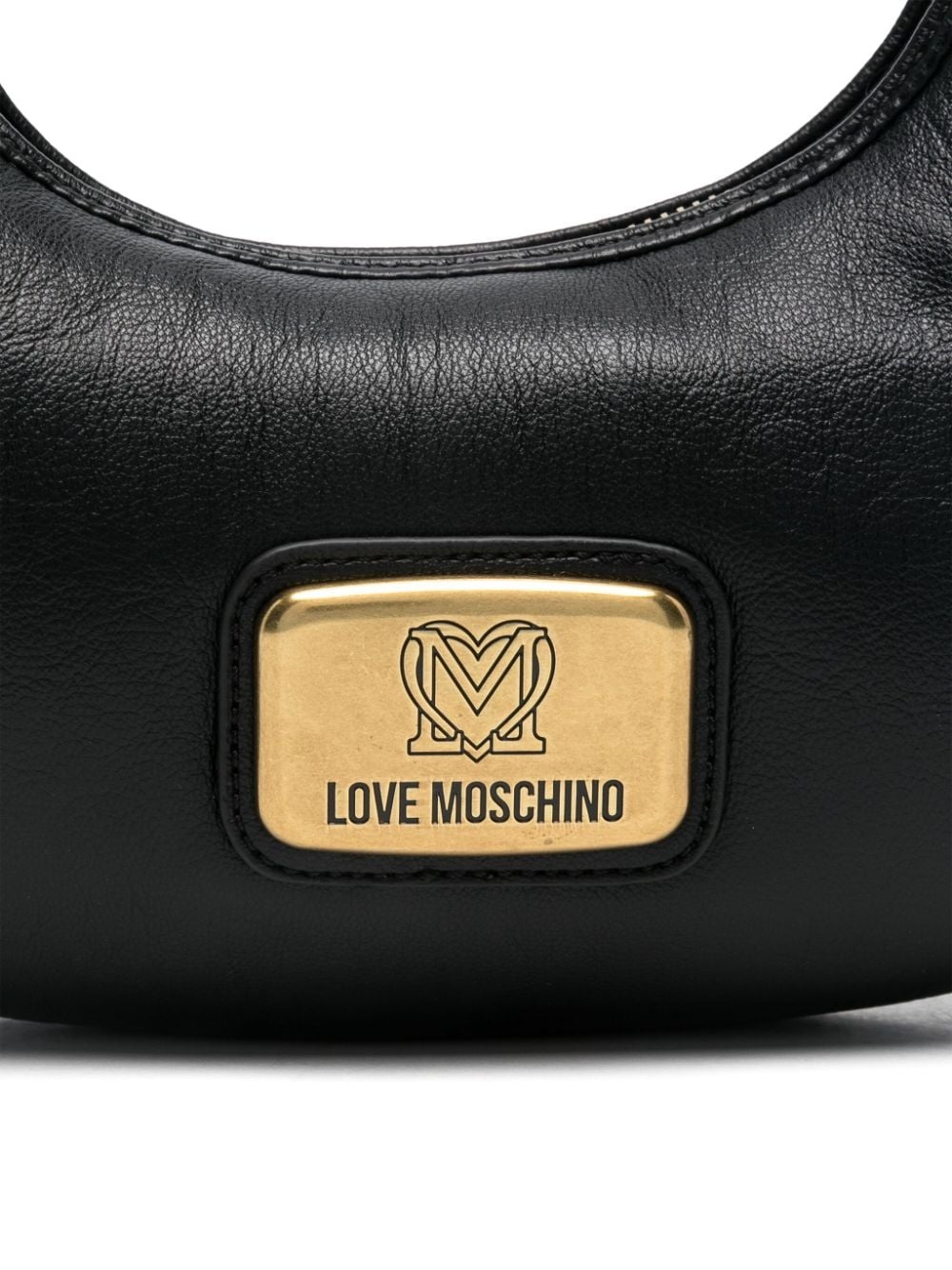 logo-plaque shoulder bag - 4