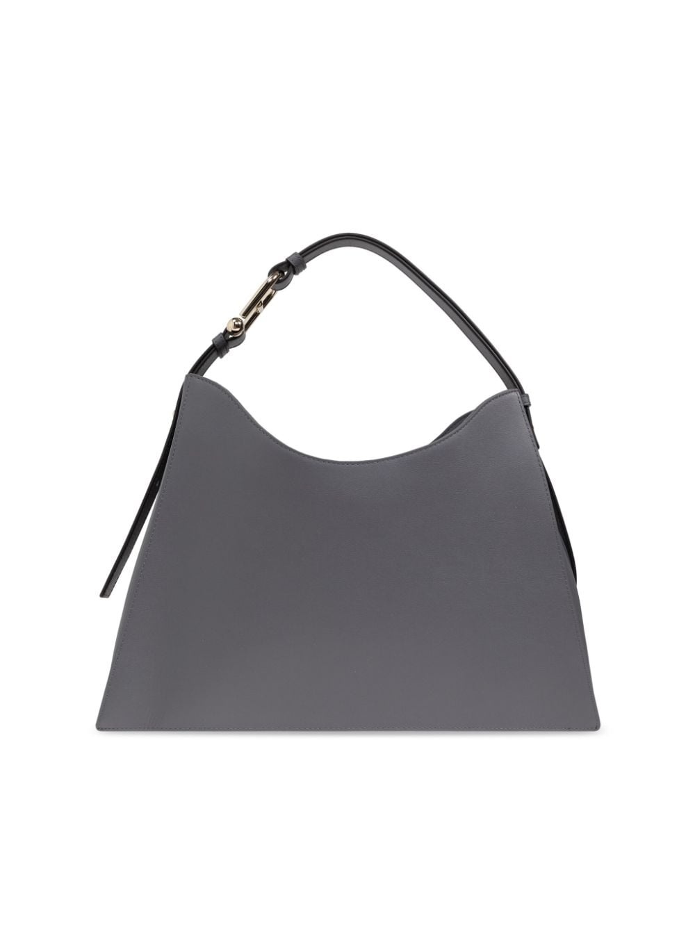 Arch-motif leather shoulder bag - 3