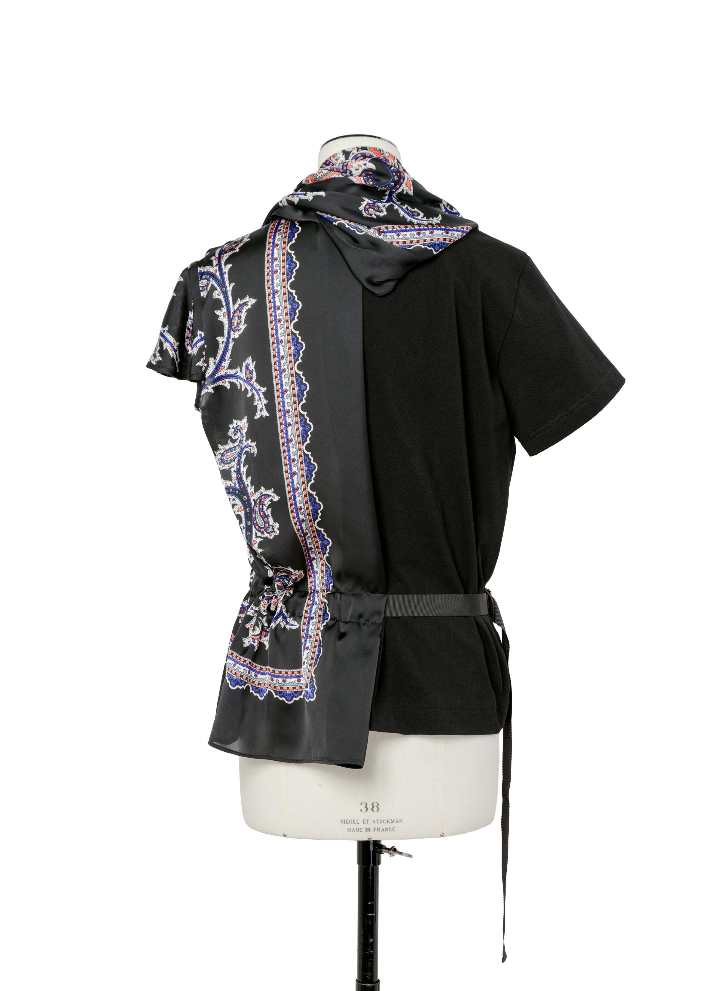 Paisley Print x Cotton Jersey T-Shirt - 3
