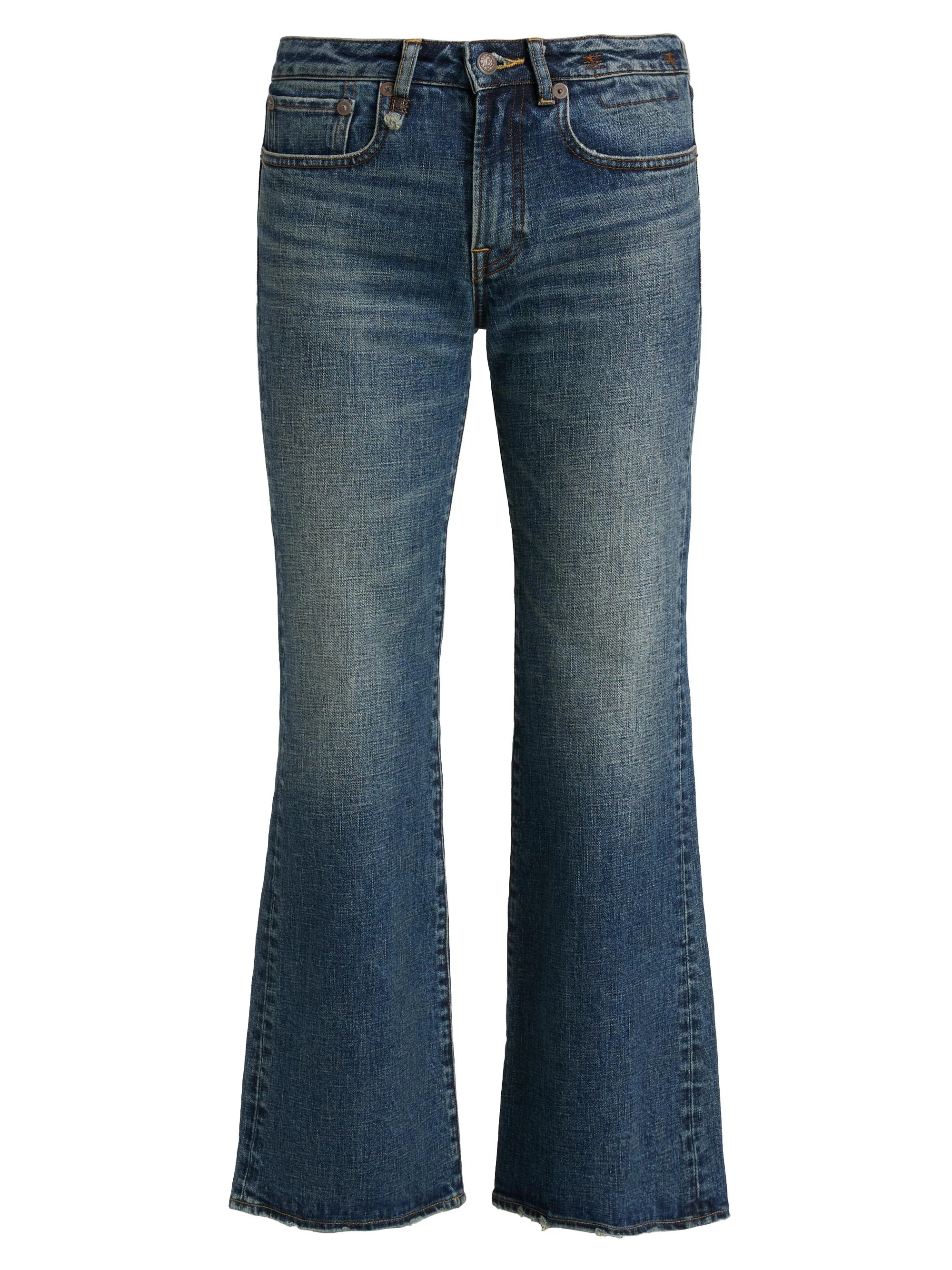 Women's Joan Kick Flared Jeans - Melvin Blue Stretch - 1