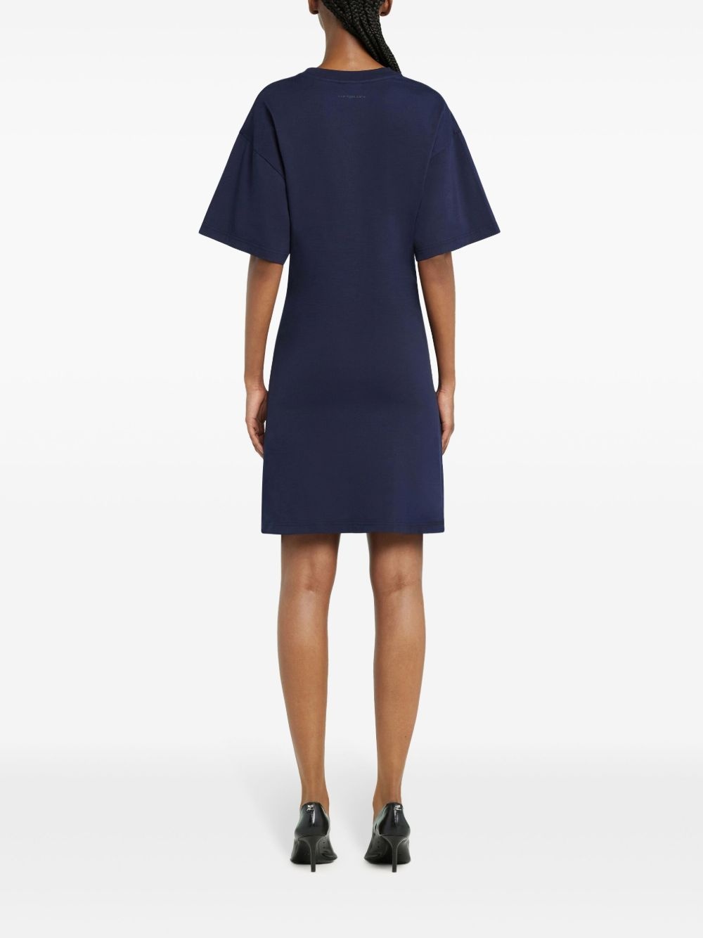 T-shirt mini dres - 4