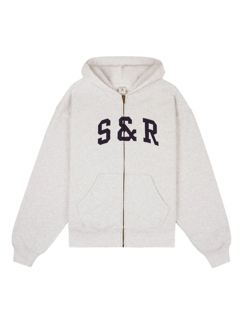 Sporty & Rich Zip Hoodie 1
