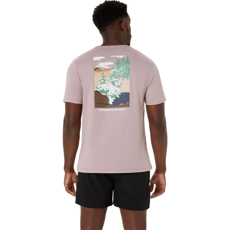 Asics MEN'S PARKS EXPLORER II TEE outlook