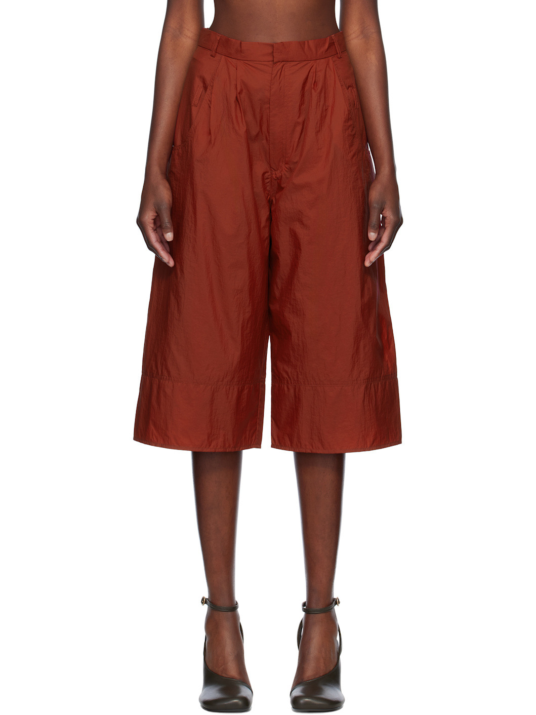 Red Pompadour Trousers - 1