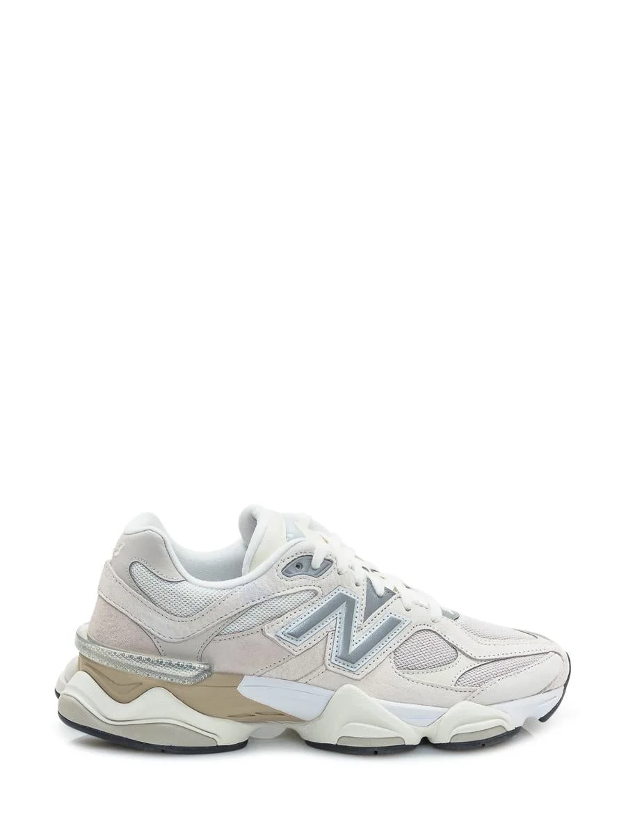 New Balance New Balance 9060 White Mesh And Suede Sneakers - 1