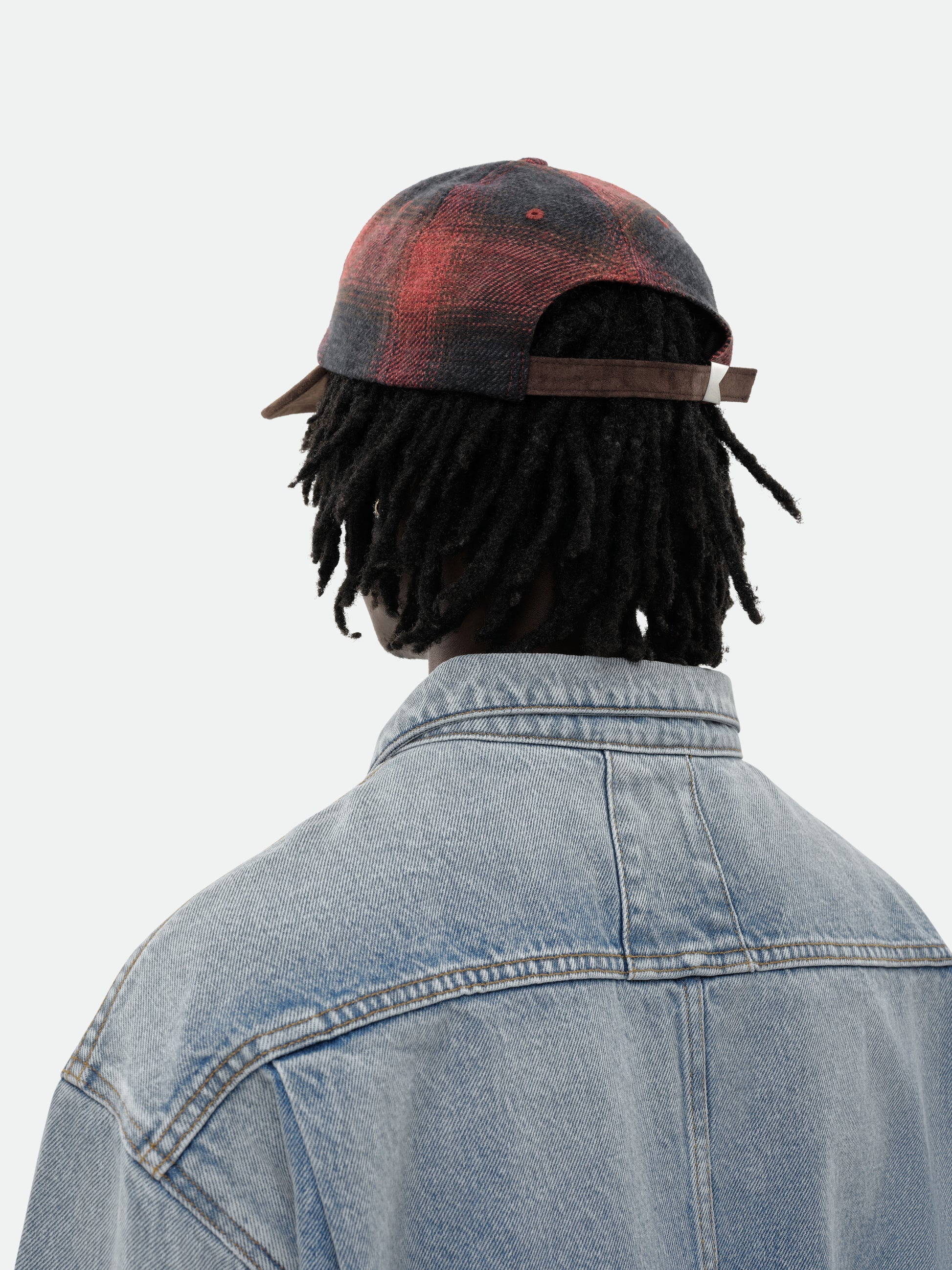 FLANNEL R PATCH 6-PANEL HAT - 8
