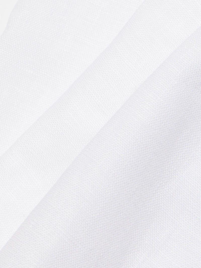 Women's Veranda Linen Miniskirt - White 7