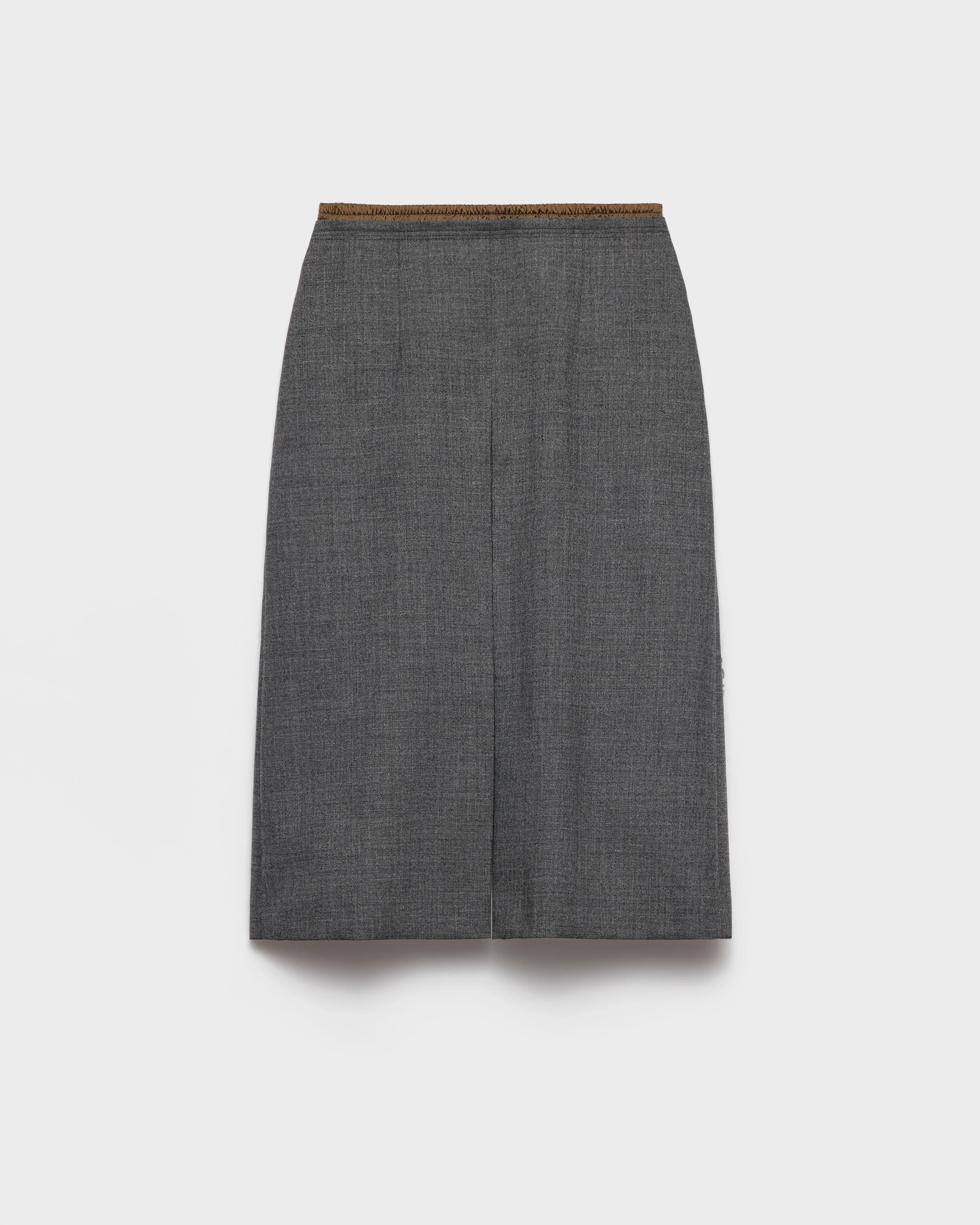 Rush stitch midi-skirt - 1