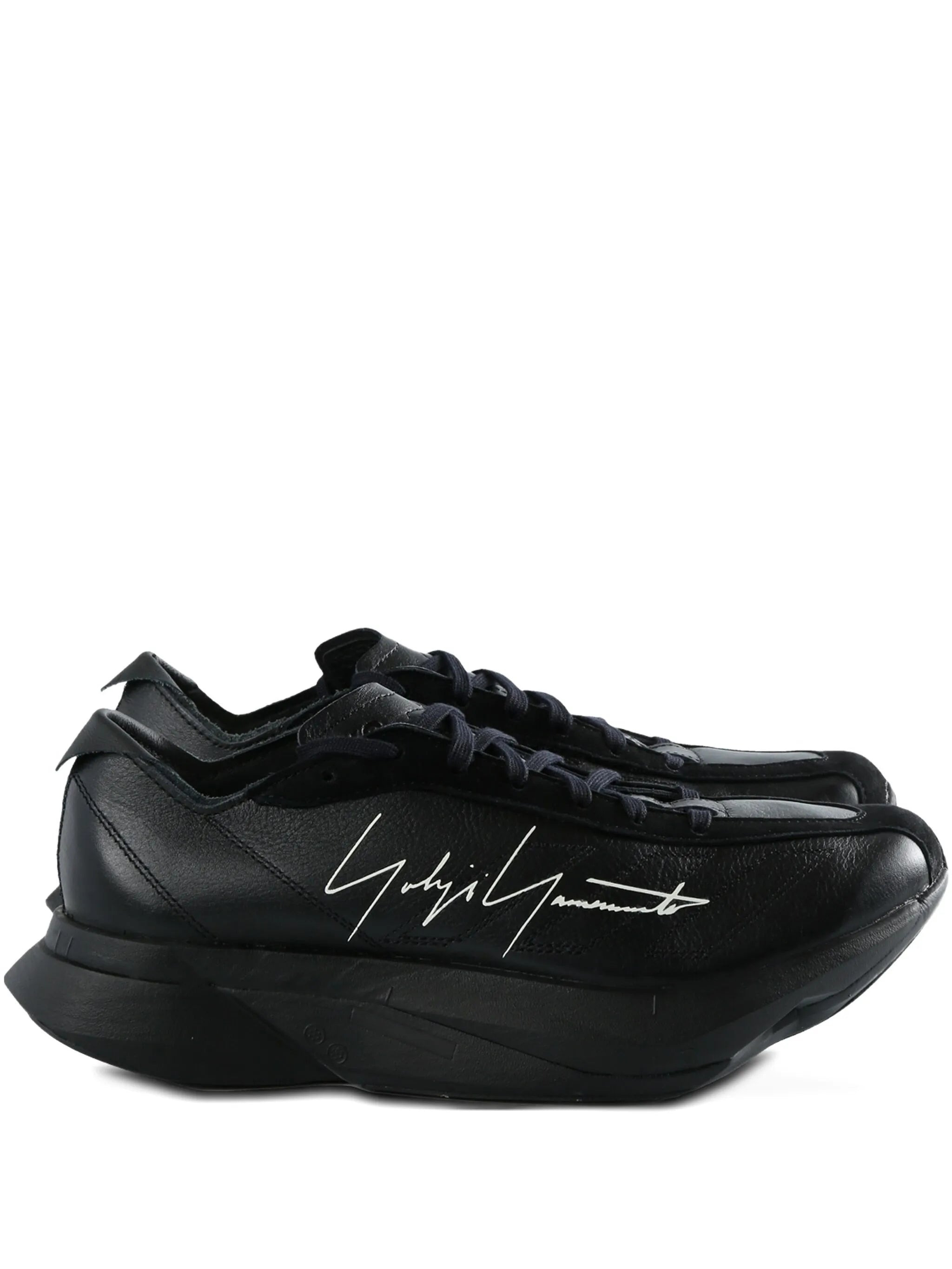 ADIOS PRO 3.0 LX SIGNATURE-DETAIL LEATHER TRAINERS - 1