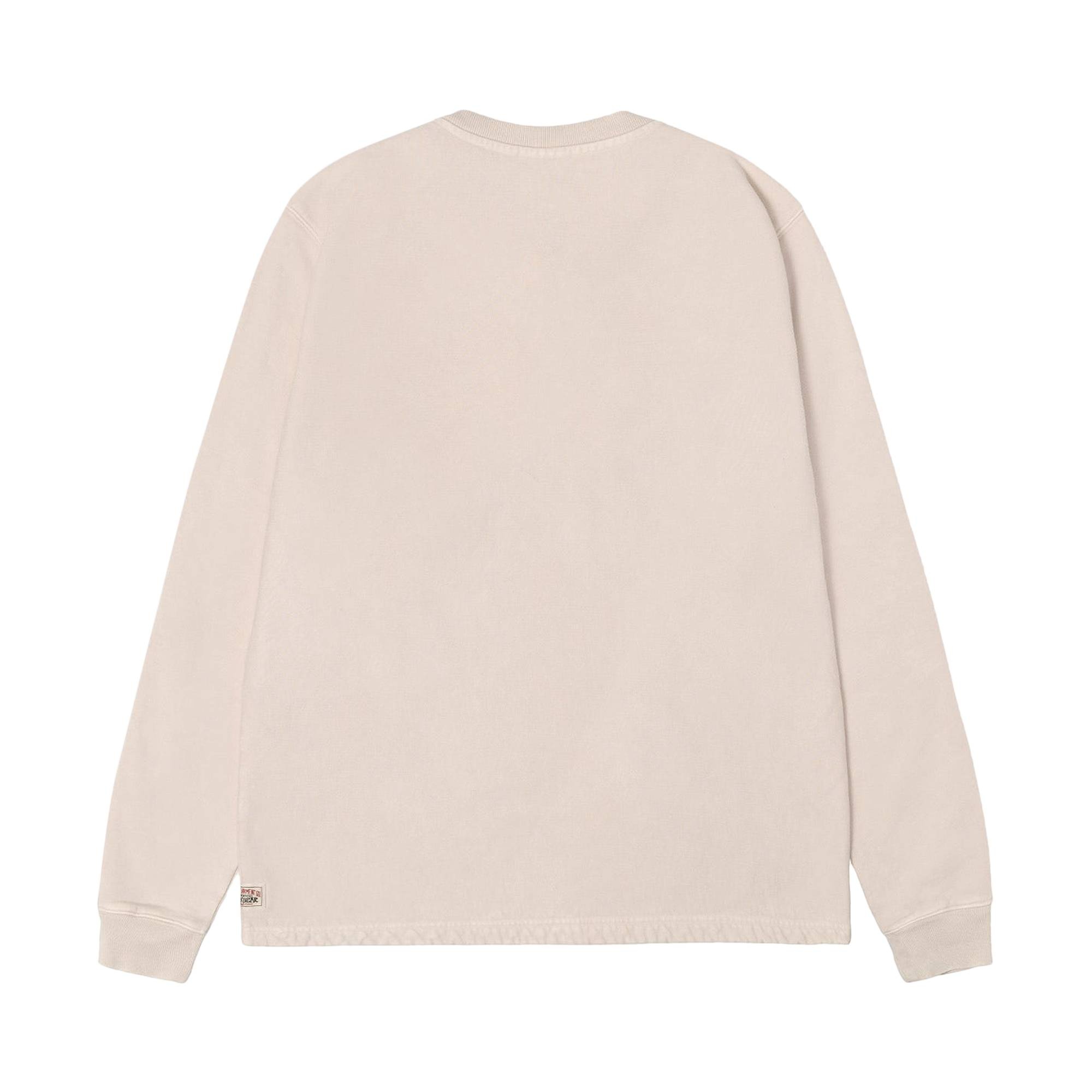 Stussy Open Hem Henley Fleece 'Natural' - 2