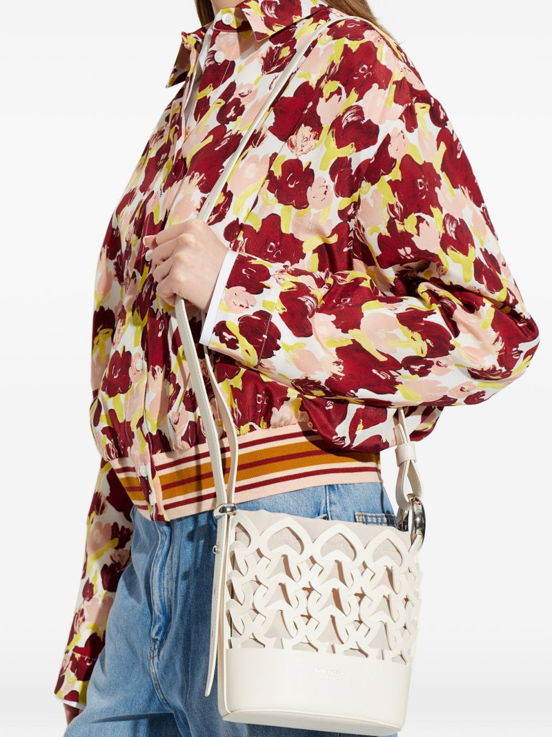 kate spade mini Halo leather bucket bag outlook