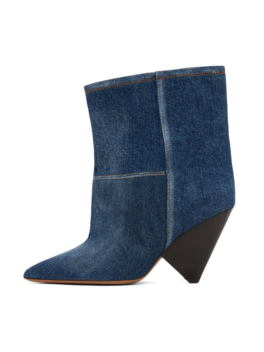 Blue Miyako Denim Boots - 3