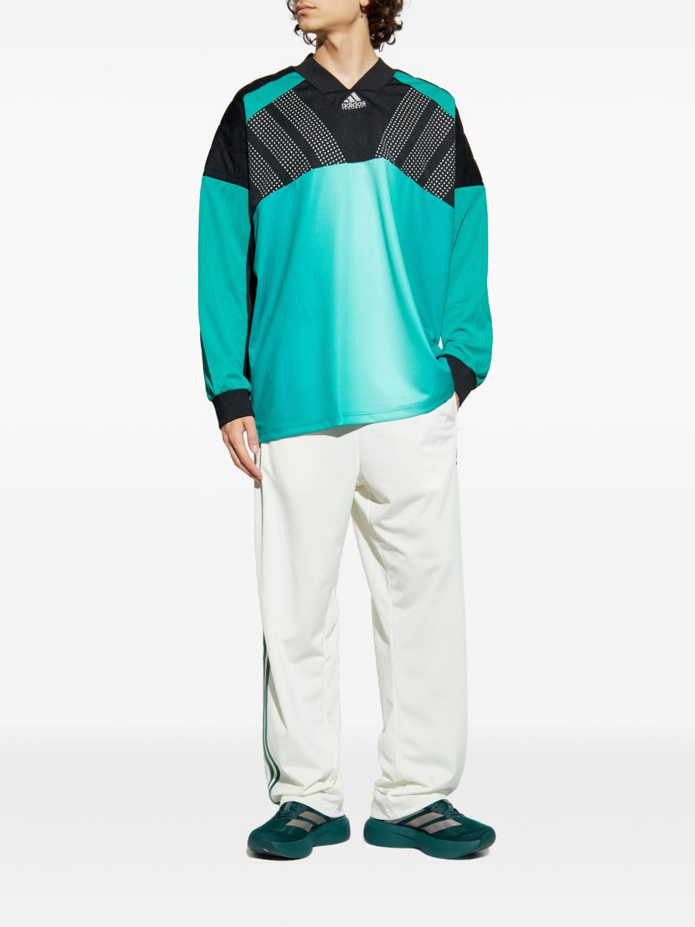 EQT colour-block dot-print jersey - 2