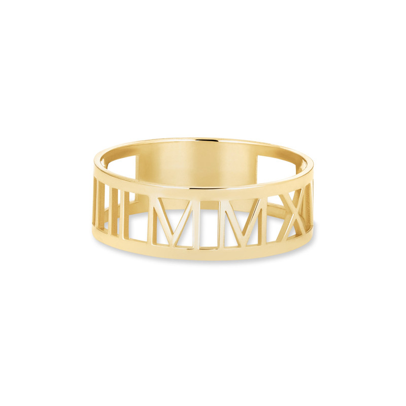 Roman Numeral Ring 1