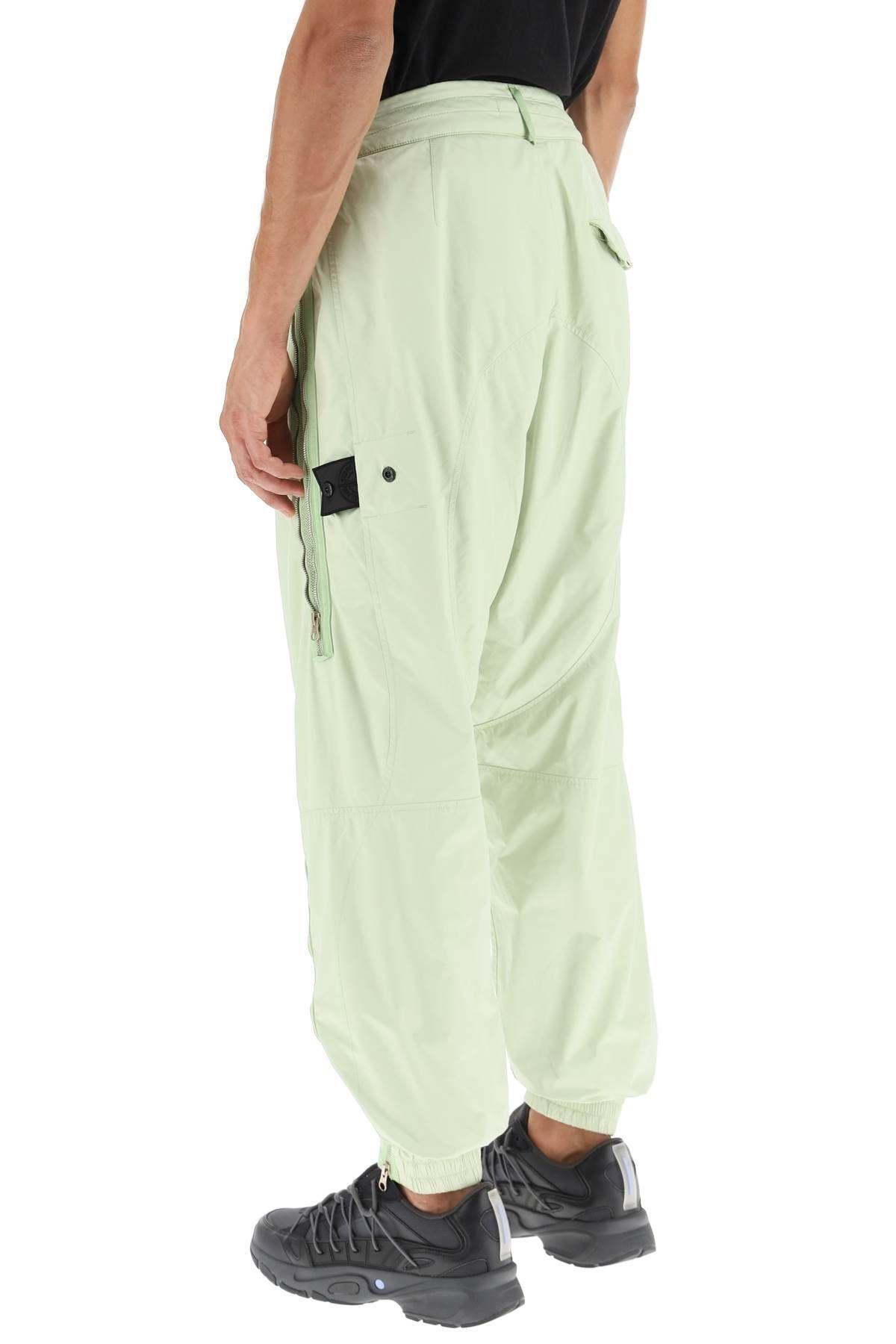 SILKY POLY TWILL THERMO PANTS STONE ISLAND SHADOW PROJECT - 4