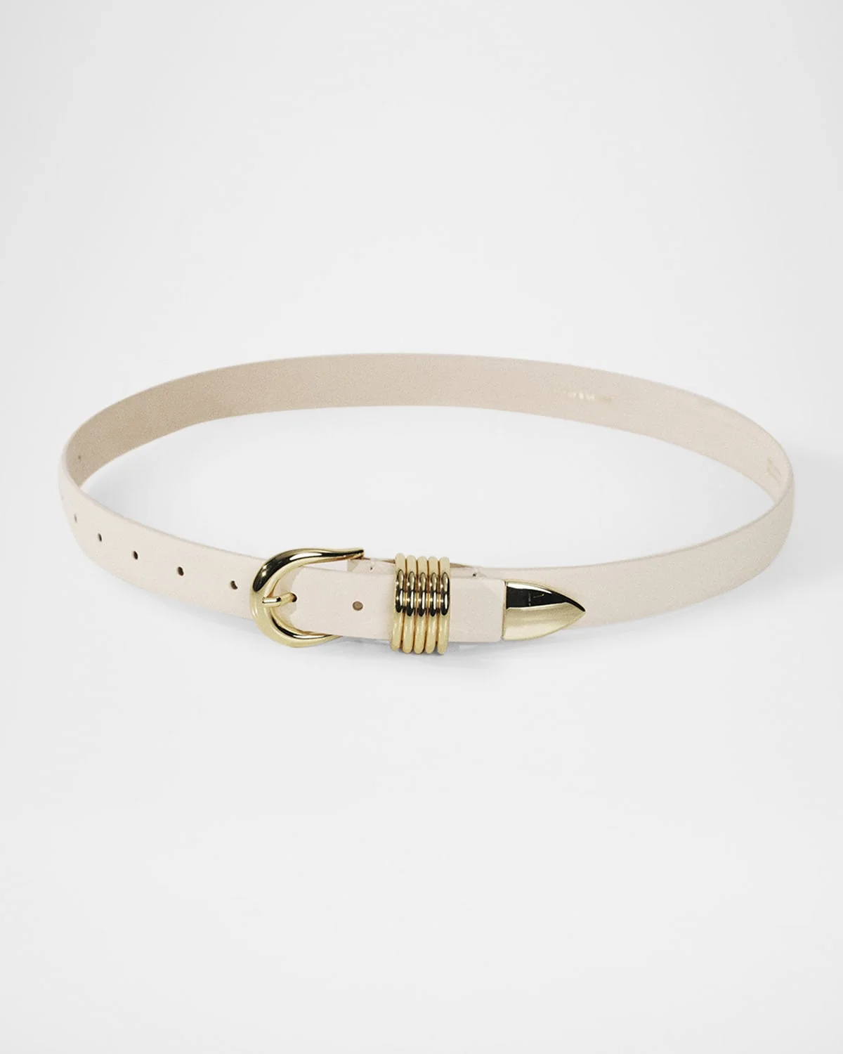 Hollyhock Triple Wrap Calf Leather Medium Belt - 1