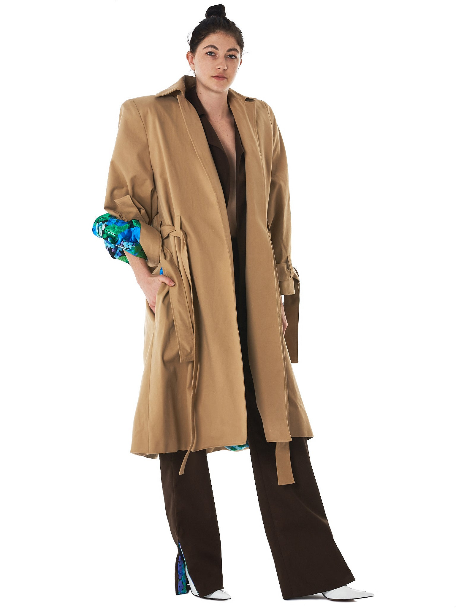 Floral Lining Blazer - 8