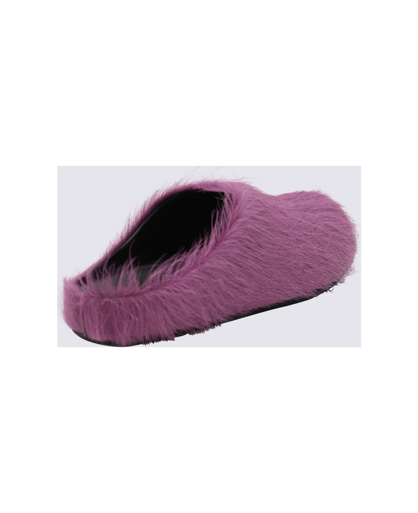 Violet Leather Sandals - 3