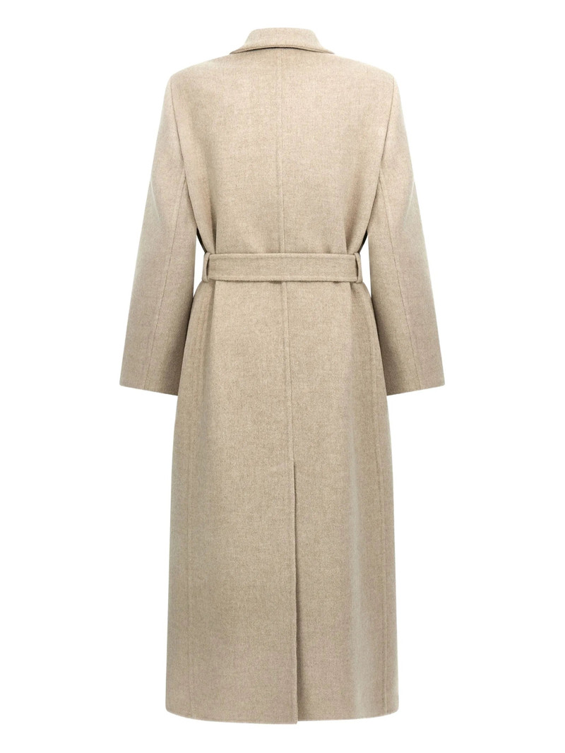 Brunello Cucinelli Brunello Cucinelli Belted Peak-lapel Coat outlook