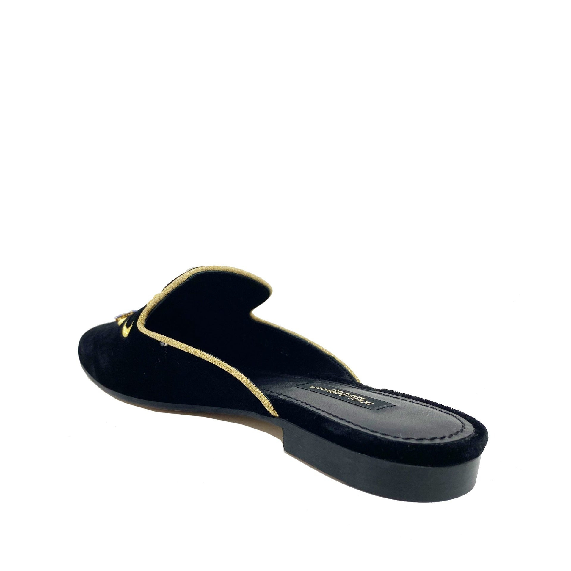 Dolce & Gabbana Velvet Mules Women - 3