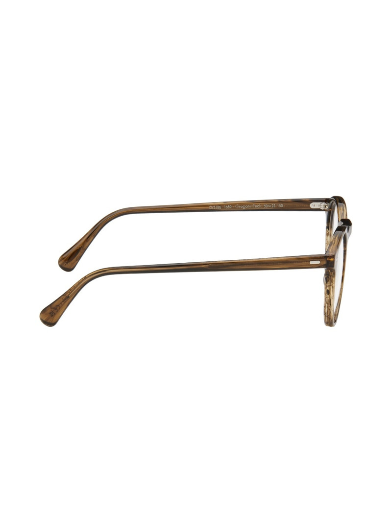 Oliver Peoples Tortoiseshell Gregory Peck Glasses outlook