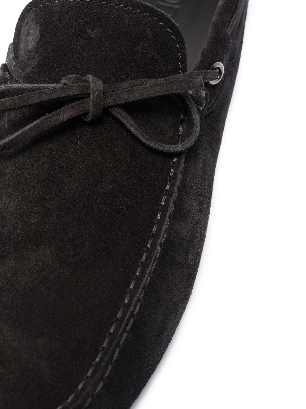 bow-detail leather loafers - 2