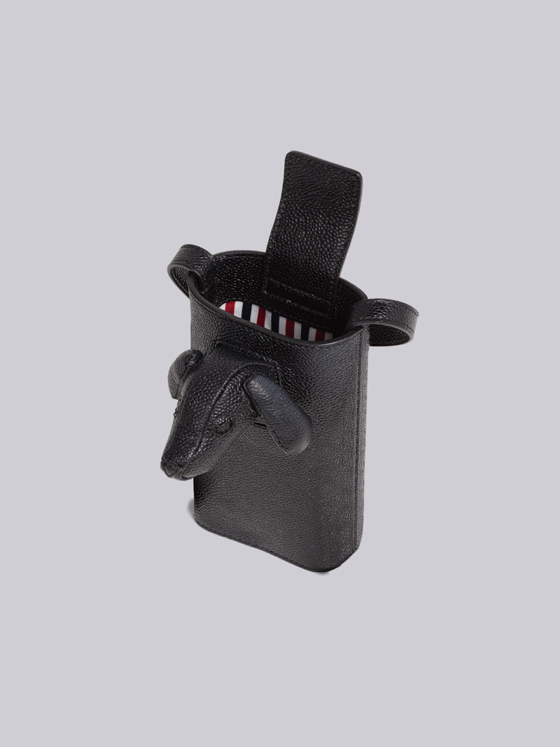 Pebble Grain Leather Hector Phone Holder 4