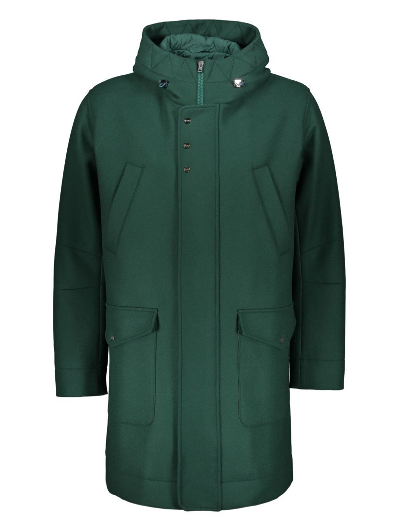 zip hooded coat 1