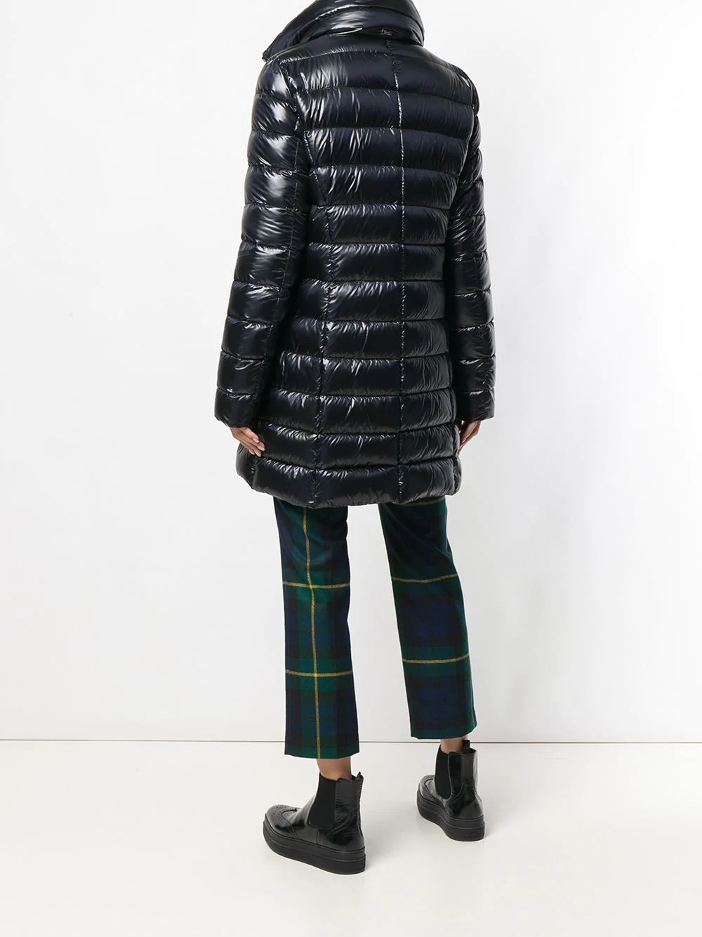 mid-length puffer jacket - 4