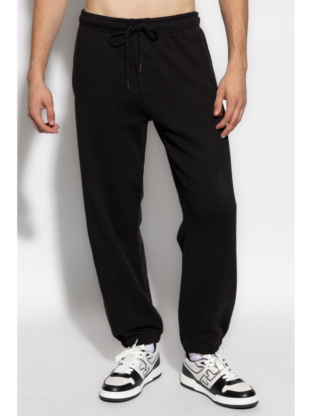 cotton track pants - 3
