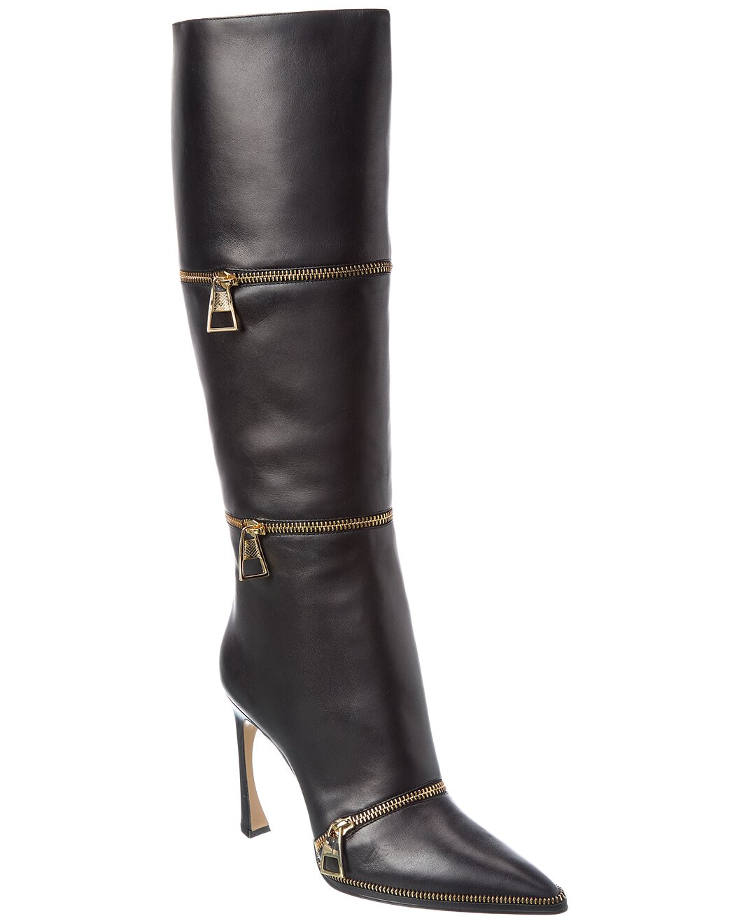 Alexandre Birman Zoe 85 Leather Knee-High Boot - 1