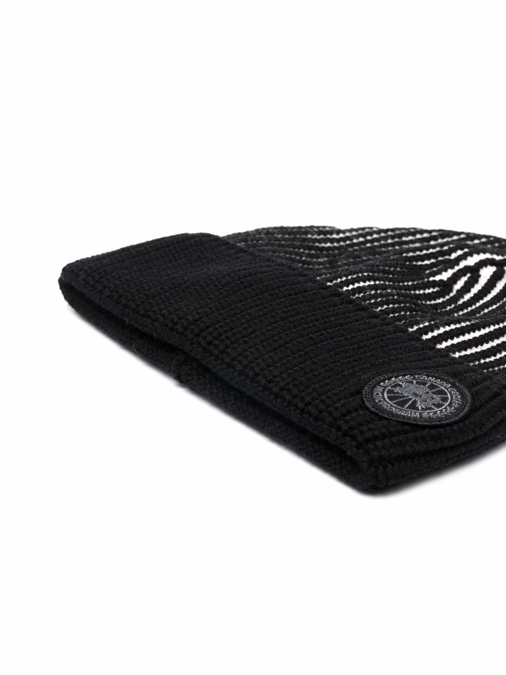 ribbed knit beanie - 2