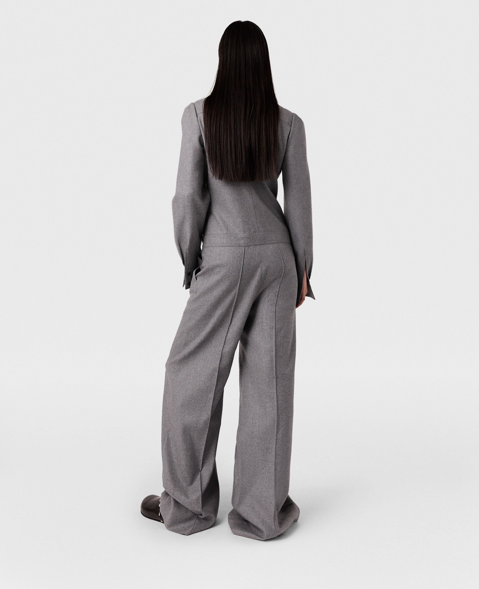 Clasp-Embellished Wool Jumpsuit - 4