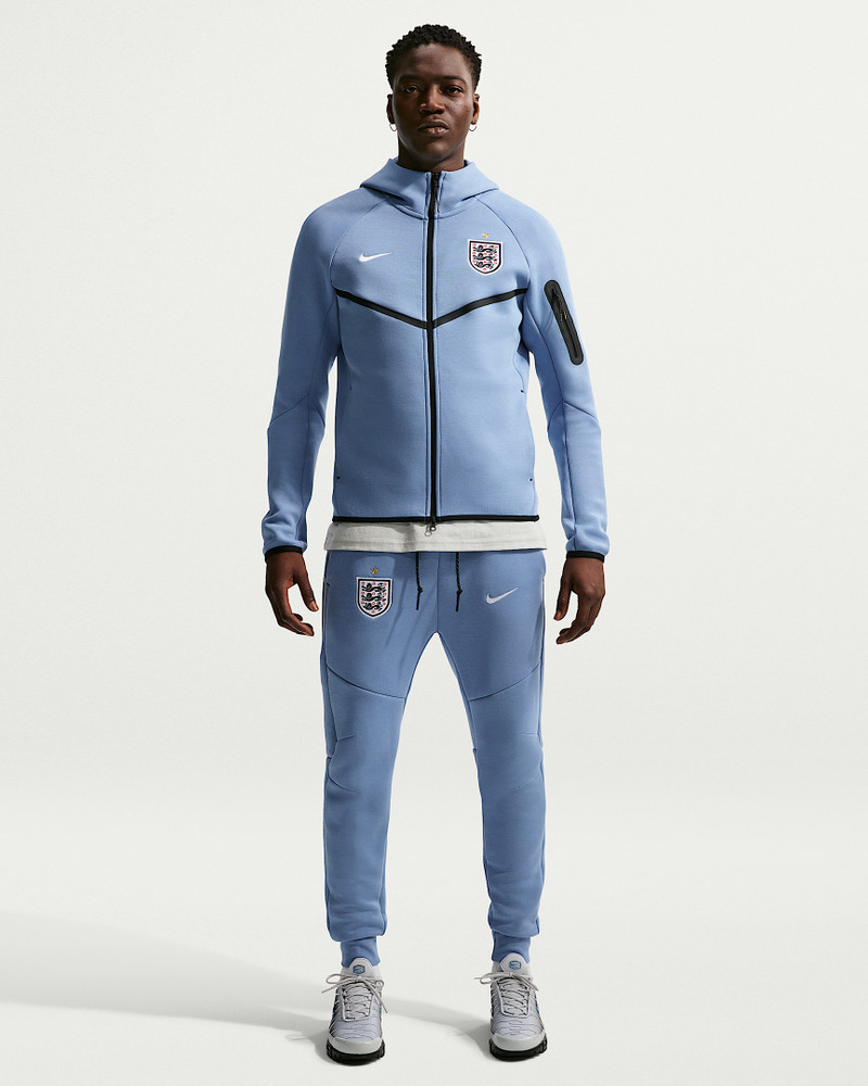 England Tech Fleece Windrunner Men's Nike Soccer Full-Zip Hoodie 4