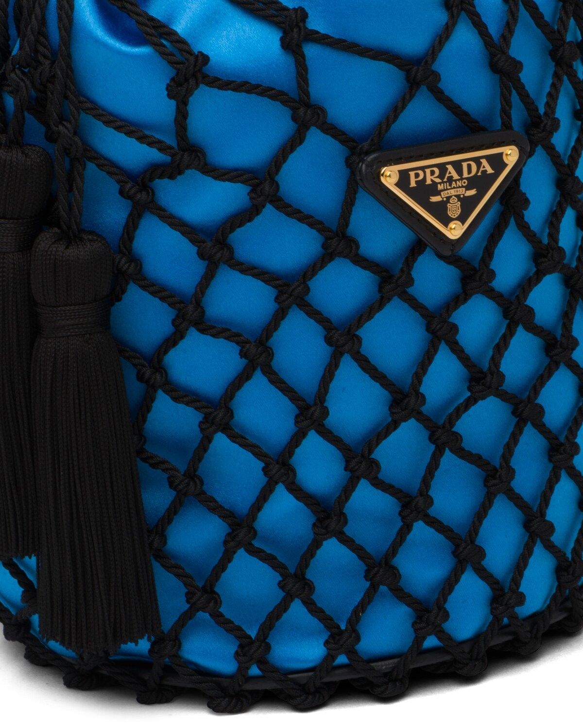 Braided Prada Fishnet Bag - 6