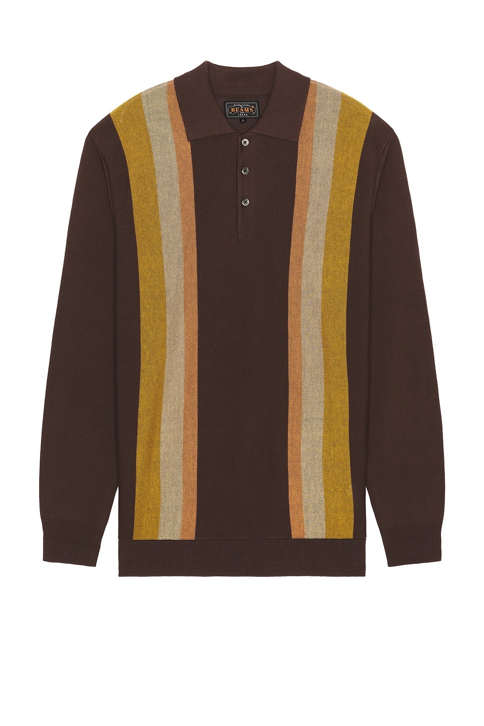 Knit Polo Stripe Argyle - 1