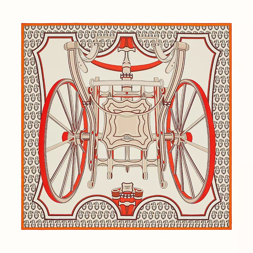 Les Roues de Phaeton shawl 140 - 1