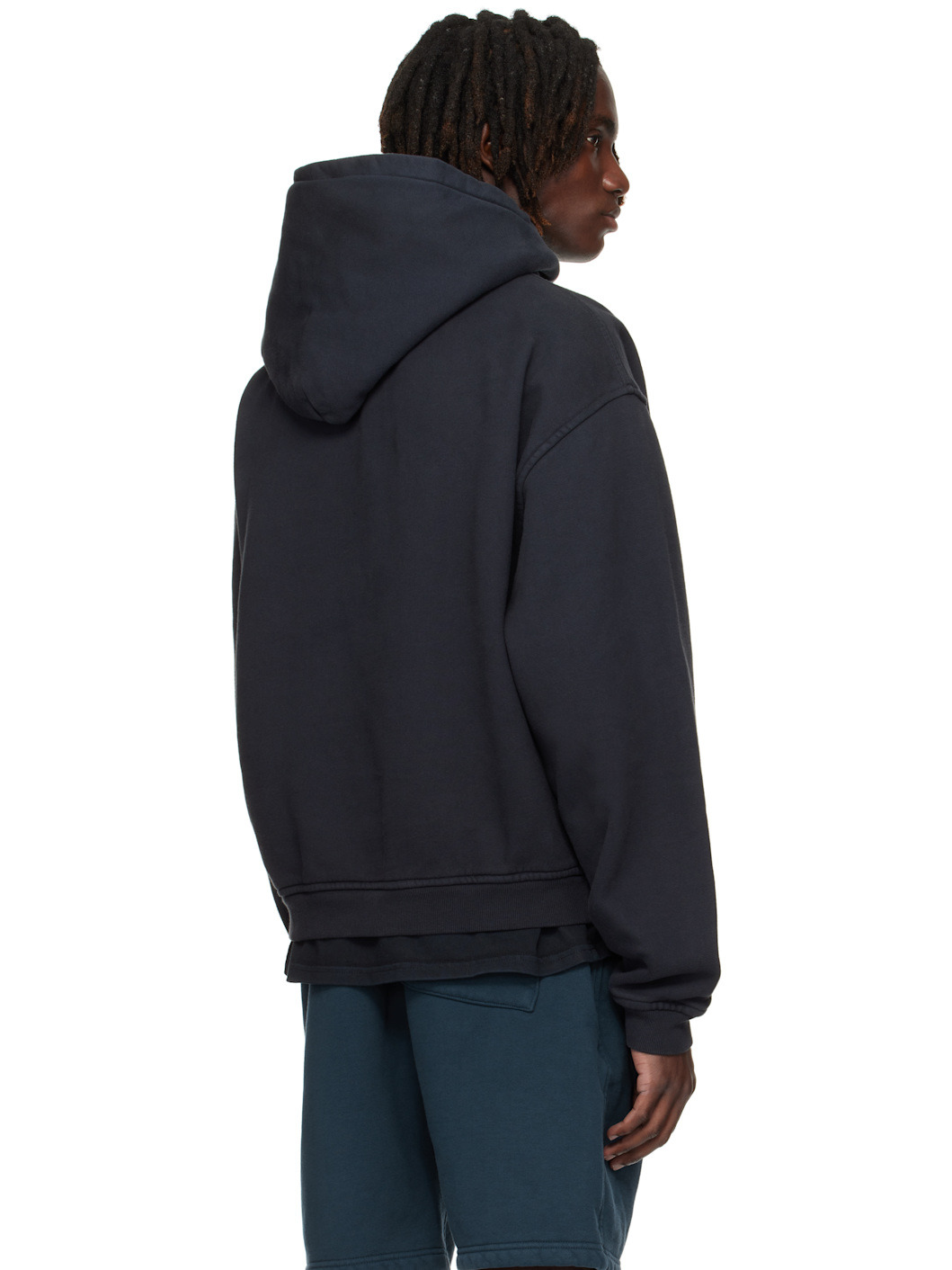 Black International Racing Logo Hoodie - 3