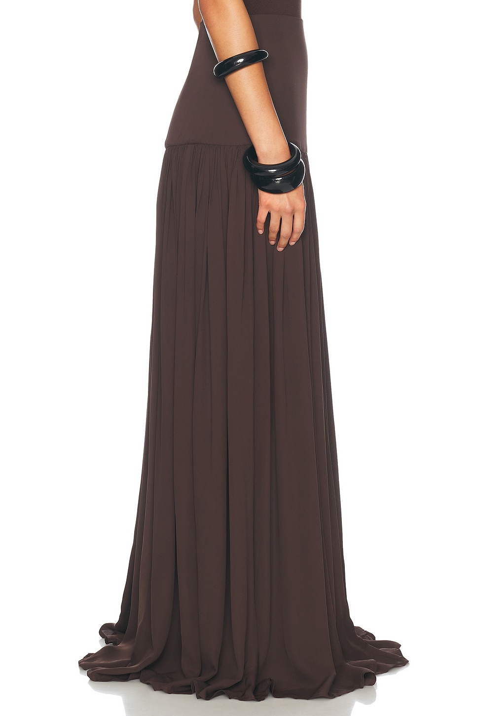 Diaphanous Maxi Skirt - 3