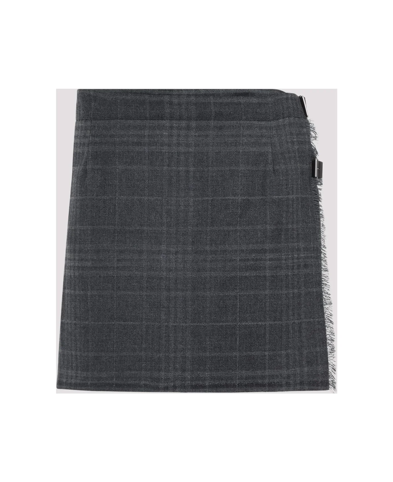 Pleated Mini Skirt - 1