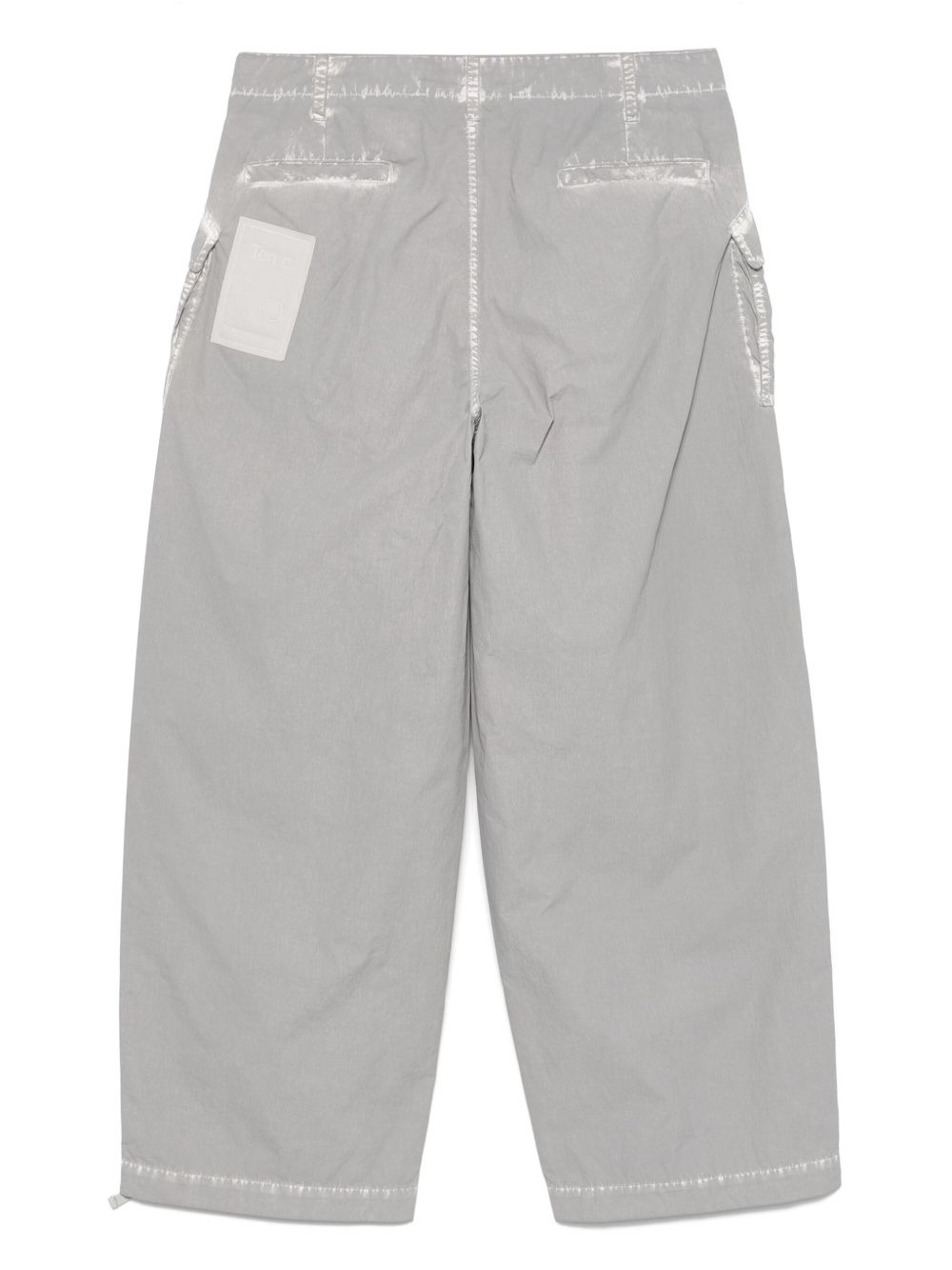 bleached-effect cargo pants - 2