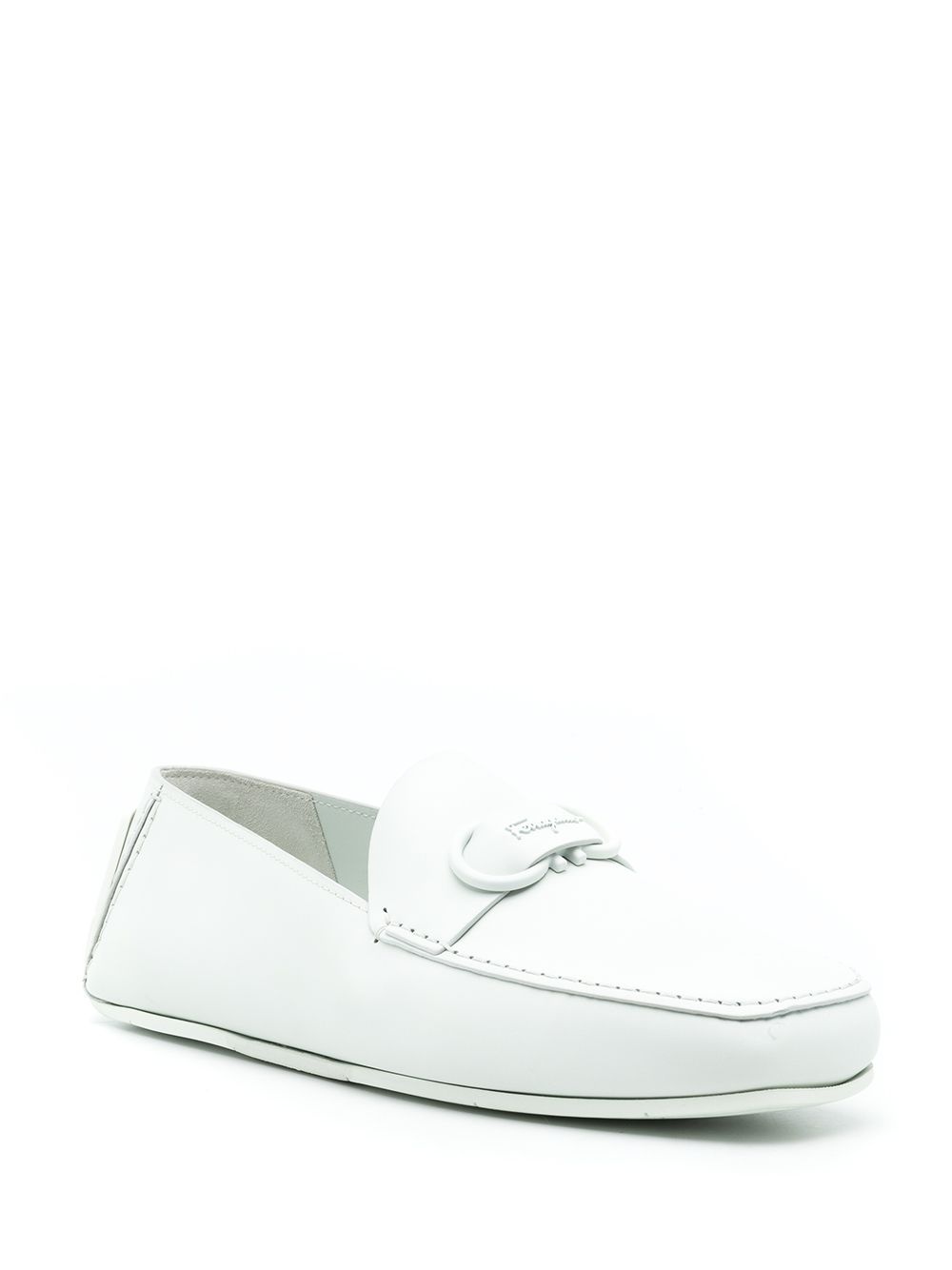 gancini calf leather slippers - 2