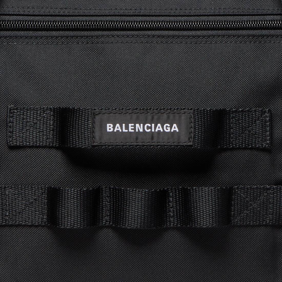 Men's Army Duffle Bag in Black - 7