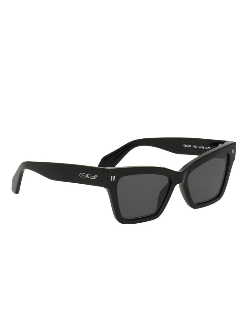 Off-White geometric-frame tinted sunglasses outlook