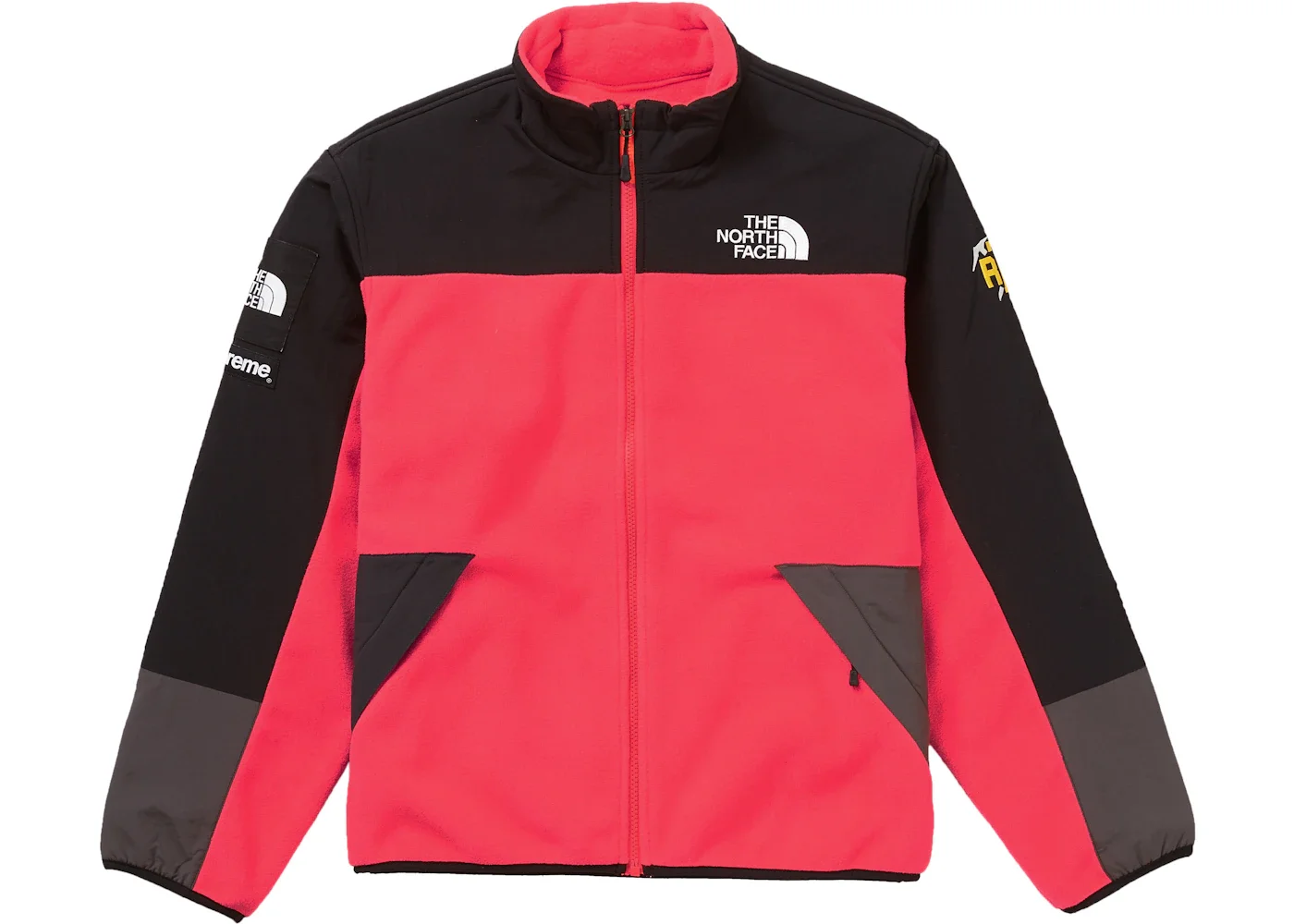 Supreme The North Face RTG Fleece Jacket Bright Red - 1