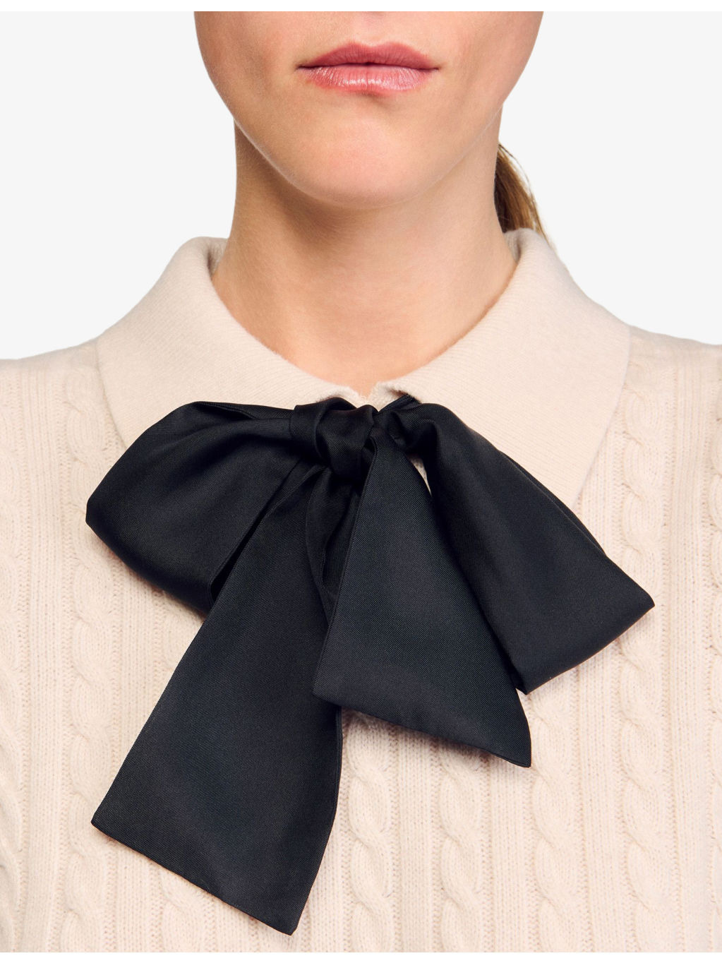 Polo-Collar Knitted Wool and Cashmere Jumper - 5