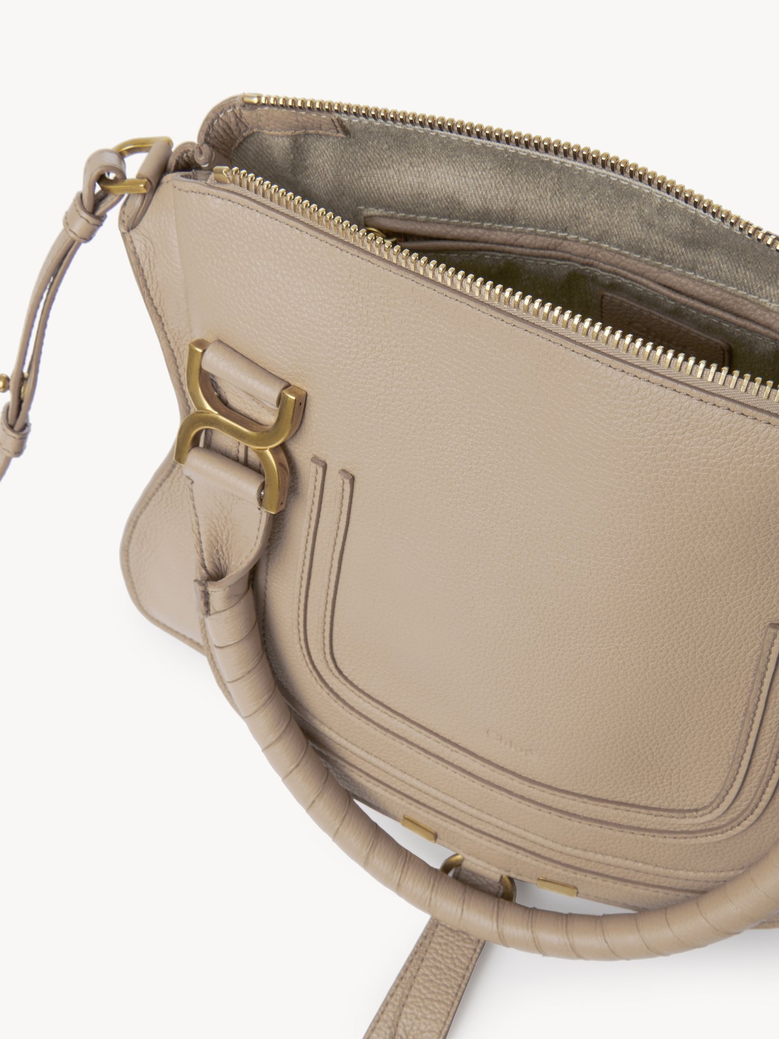 SMALL MARCIE BAG IN GRAINED LEATHER - 4