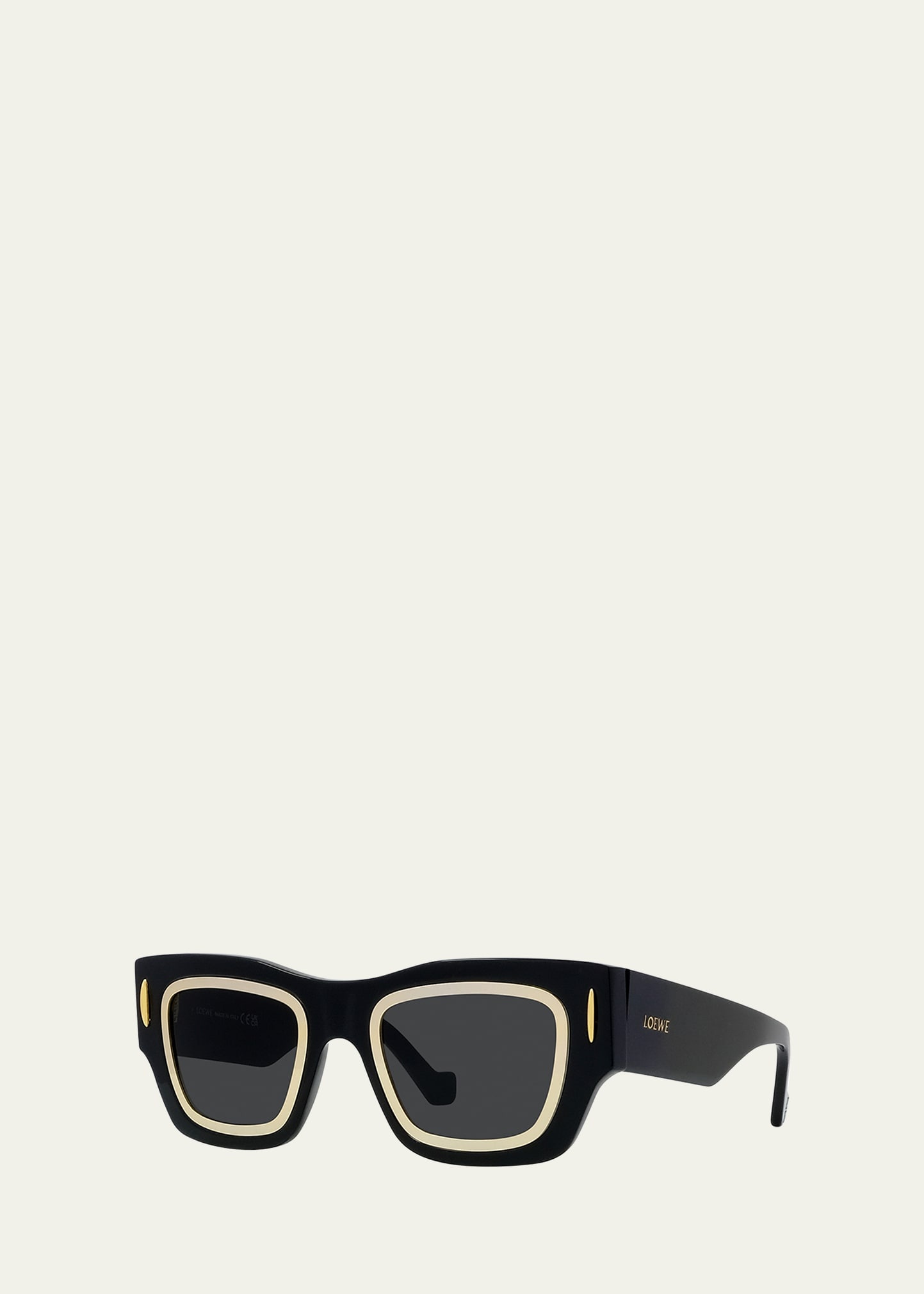 Signature Square Acetate Sunglasses - 3