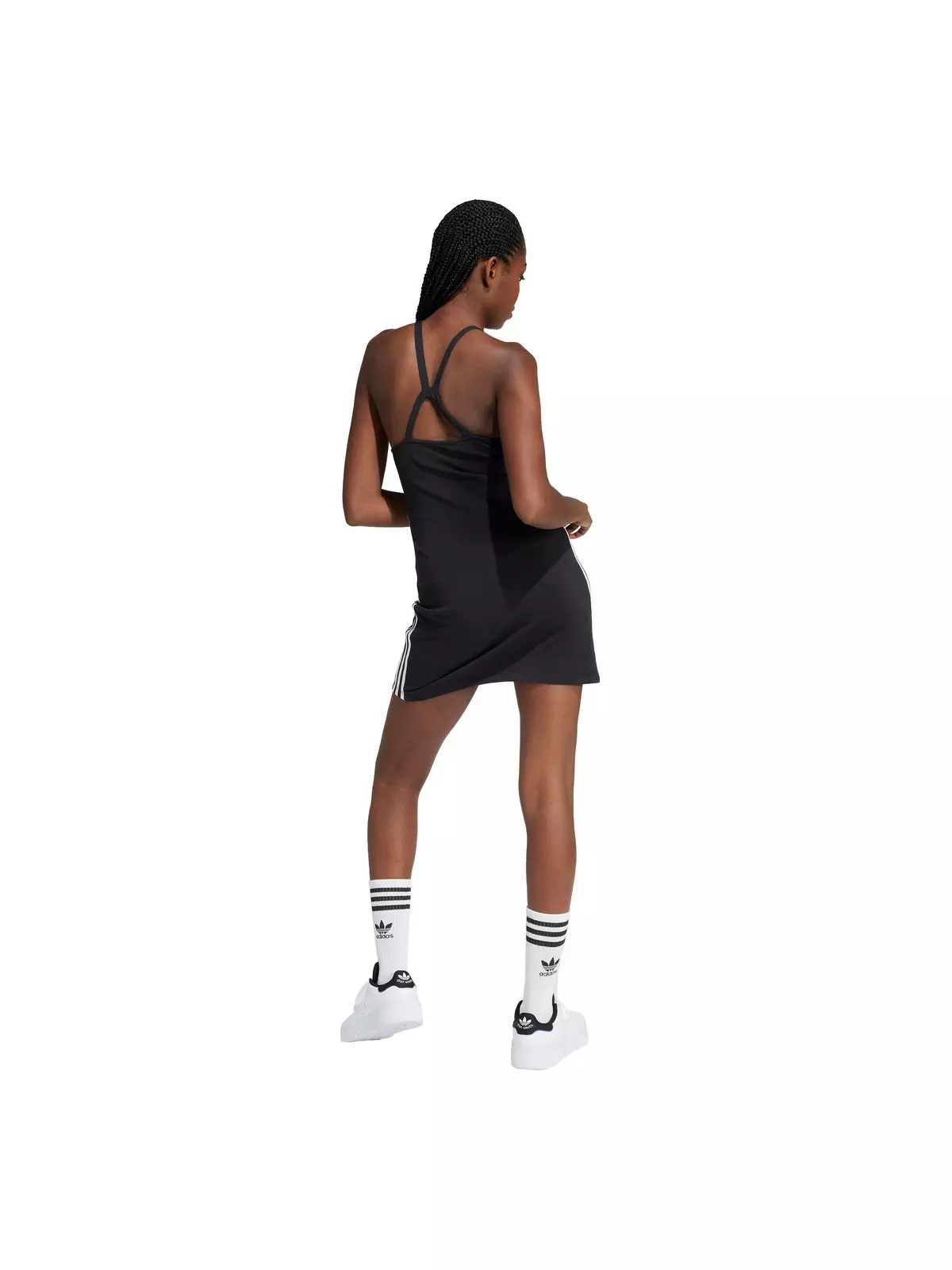 Originals Women's Adicolor 3-Strips Mini Dress -Black - 2
