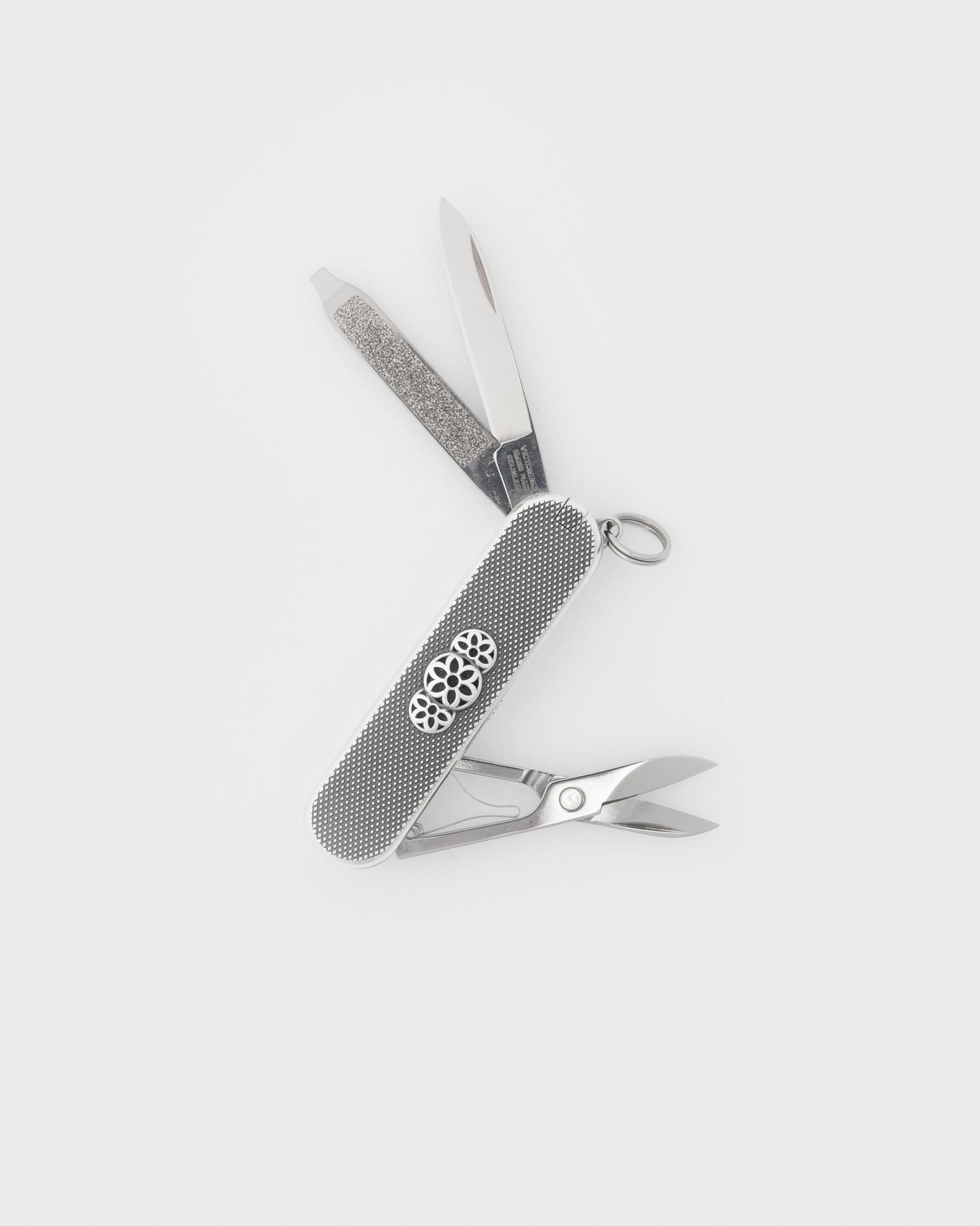 GA-LGV3-GB GOOD ART HLYWD Goosebump Little Gents Pocket Knife v3 - Sterling Silver - 3